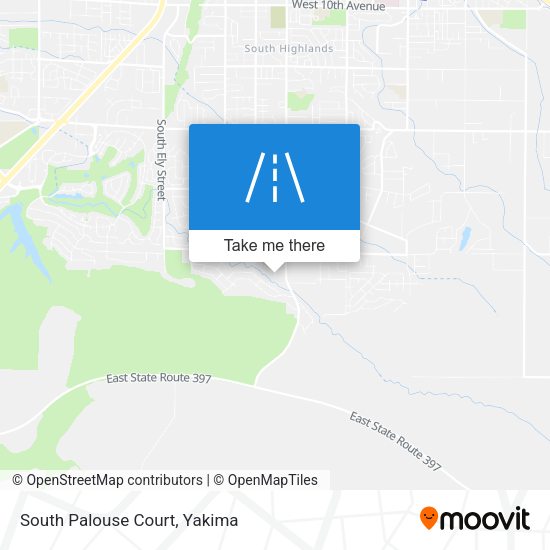 South Palouse Court map