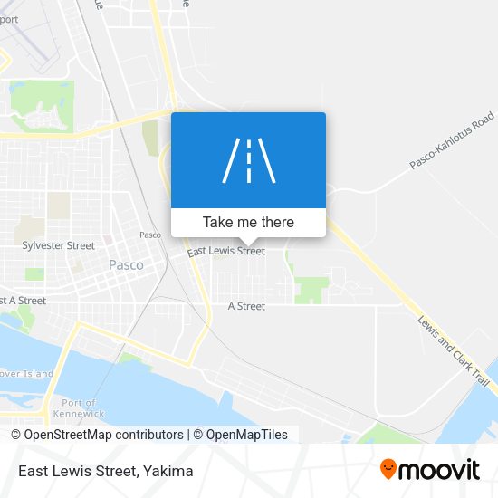 Mapa de East Lewis Street