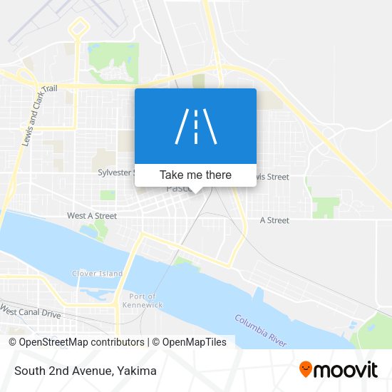 South 2nd Avenue map