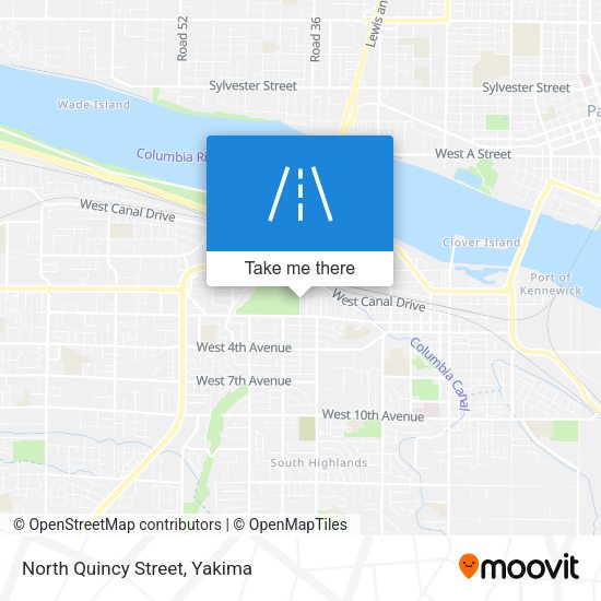 Mapa de North Quincy Street
