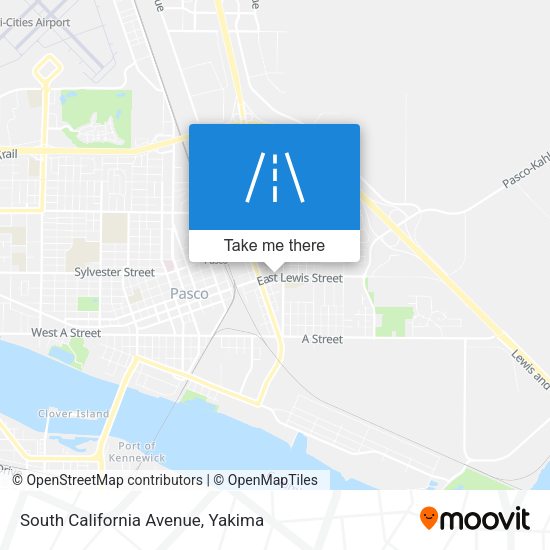 Mapa de South California Avenue