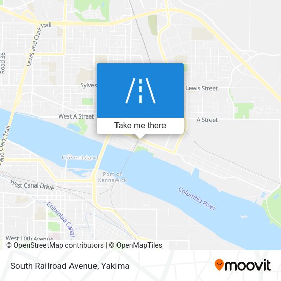 Mapa de South Railroad Avenue
