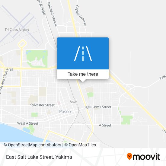 East Salt Lake Street map