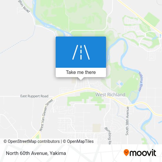 Mapa de North 60th Avenue