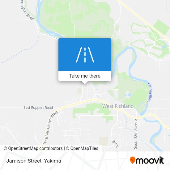 Mapa de Jamison Street