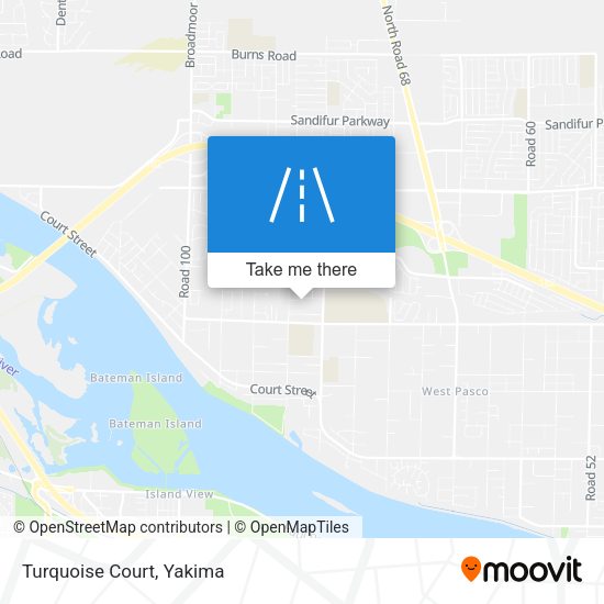 Mapa de Turquoise Court