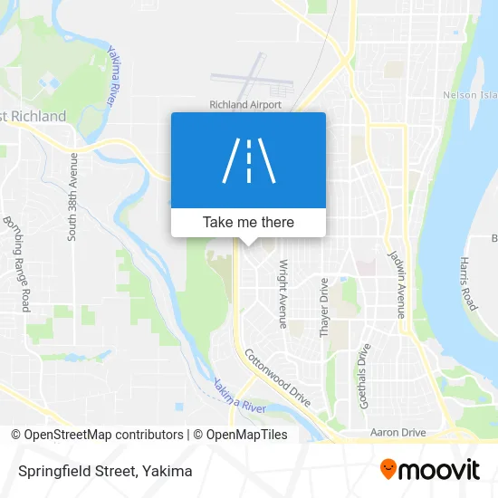 Springfield Street map