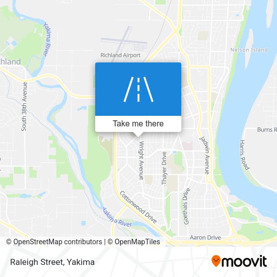 Mapa de Raleigh Street
