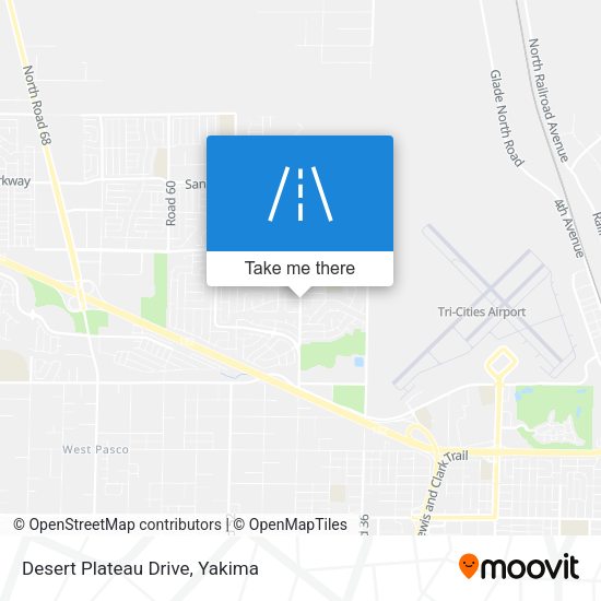 Mapa de Desert Plateau Drive