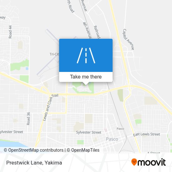 Mapa de Prestwick Lane