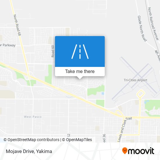 Mojave Drive map