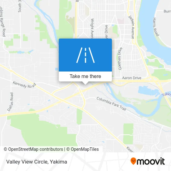 Valley View Circle map