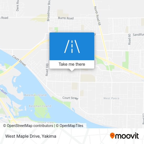 Mapa de West Maple Drive