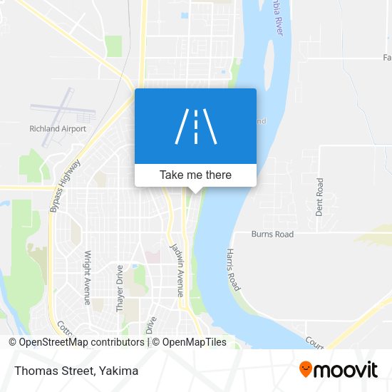 Mapa de Thomas Street