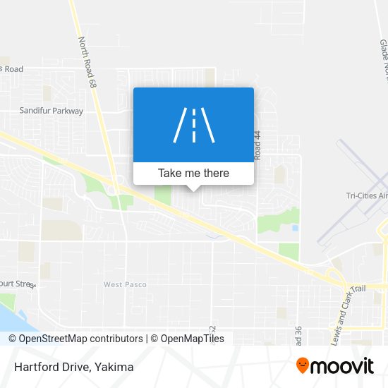 Hartford Drive map