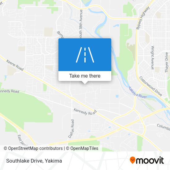 Southlake Drive map