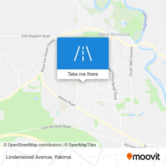 Lindenwood Avenue map