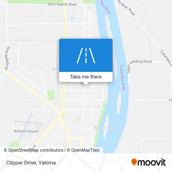 Clipper Drive map
