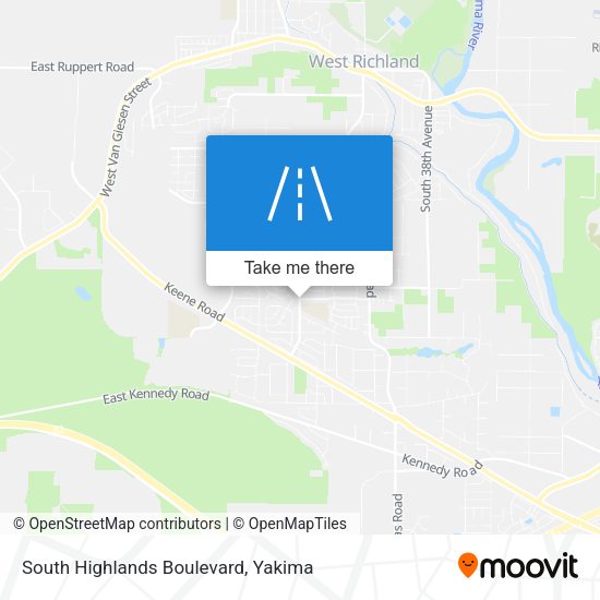 Mapa de South Highlands Boulevard
