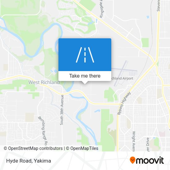 Mapa de Hyde Road