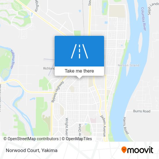 Mapa de Norwood Court