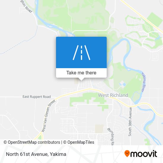 Mapa de North 61st Avenue