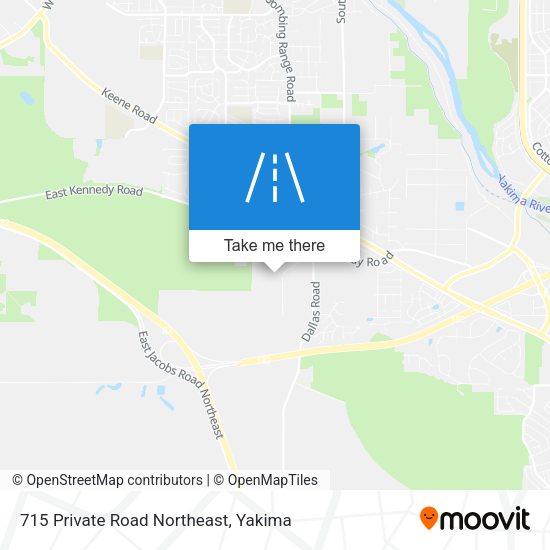 Mapa de 715 Private Road Northeast