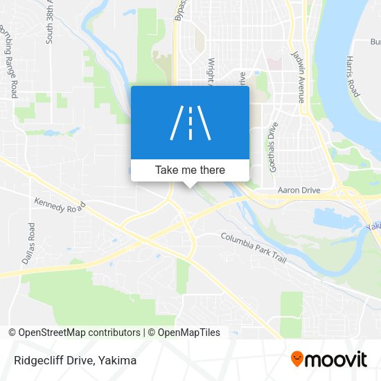 Mapa de Ridgecliff Drive
