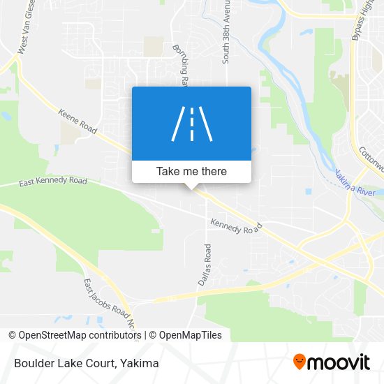 Mapa de Boulder Lake Court