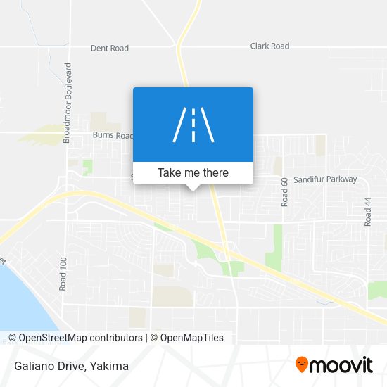 Mapa de Galiano Drive