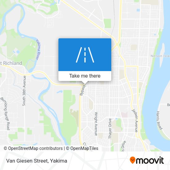 Mapa de Van Giesen Street