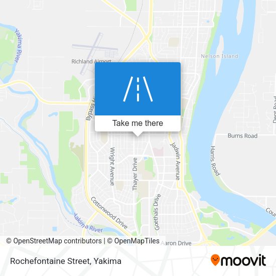 Rochefontaine Street map