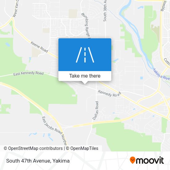 Mapa de South 47th Avenue