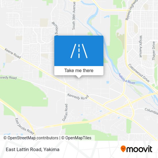 Mapa de East Lattin Road