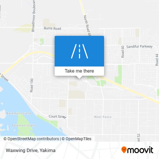 Waxwing Drive map