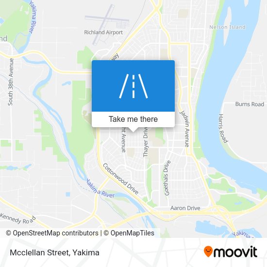 Mapa de Mcclellan Street