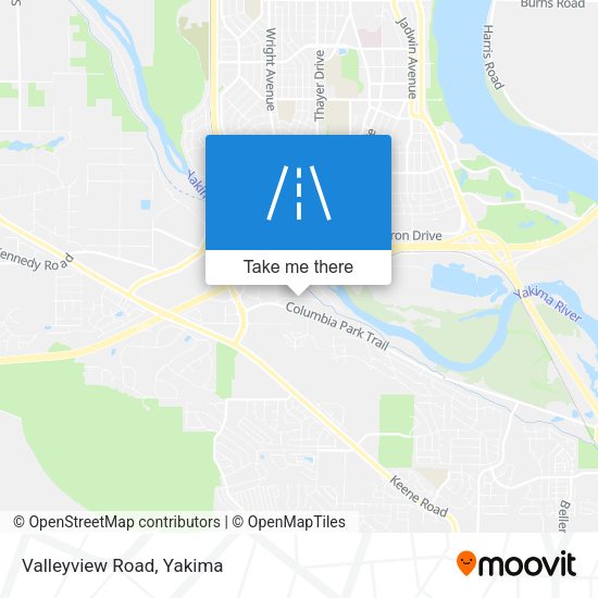 Valleyview Road map