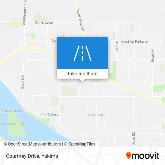 Mapa de Courtney Drive