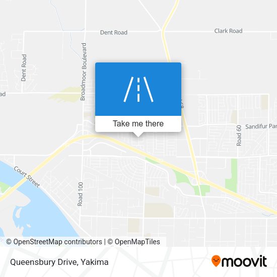 Mapa de Queensbury Drive