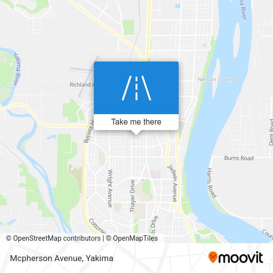 Mapa de Mcpherson Avenue