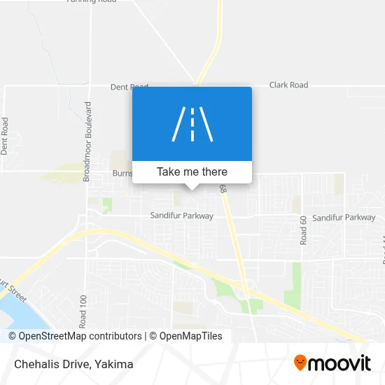 Chehalis Drive map