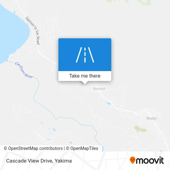 Cascade View Drive map