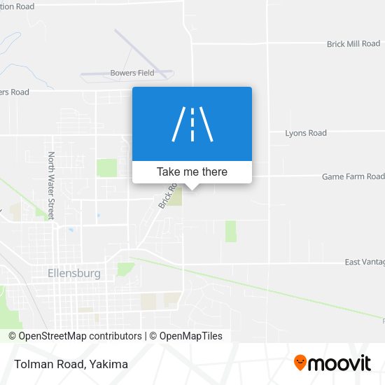 Mapa de Tolman Road