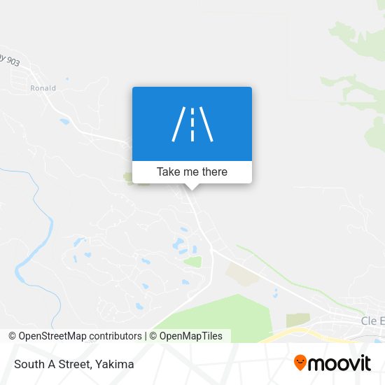Mapa de South A Street