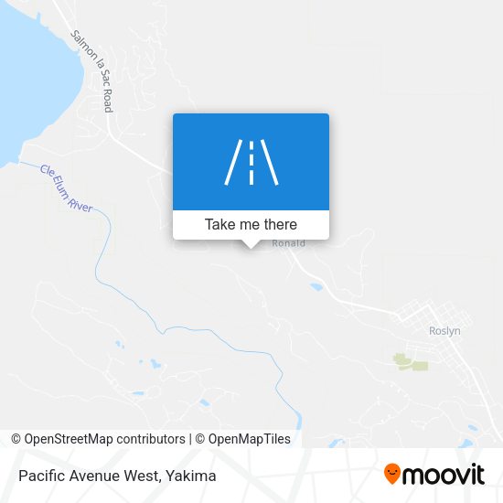 Mapa de Pacific Avenue West