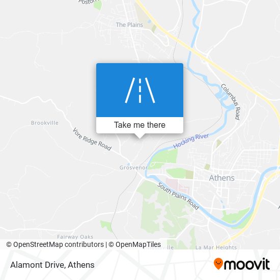 Alamont Drive map