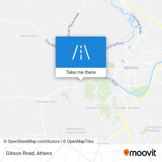 Mapa de Gibson Road