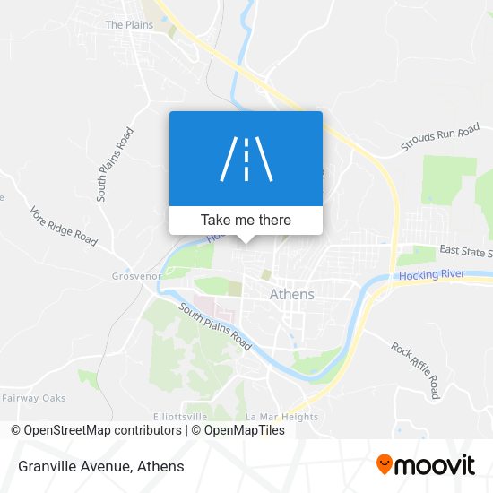 Mapa de Granville Avenue