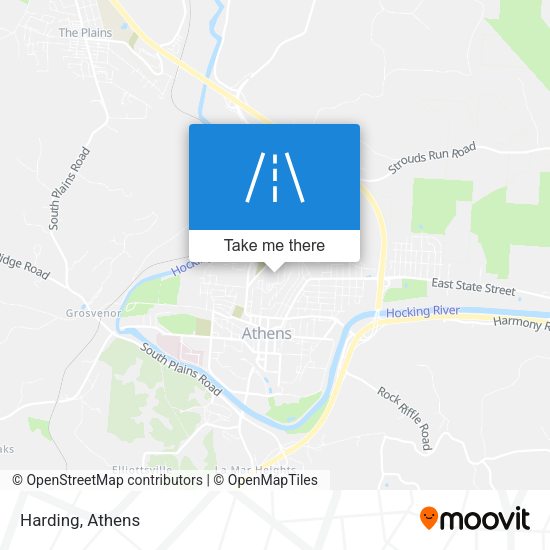 Mapa de Harding