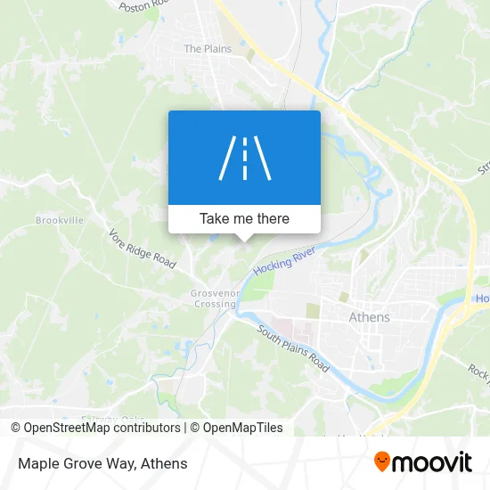 Maple Grove Way map